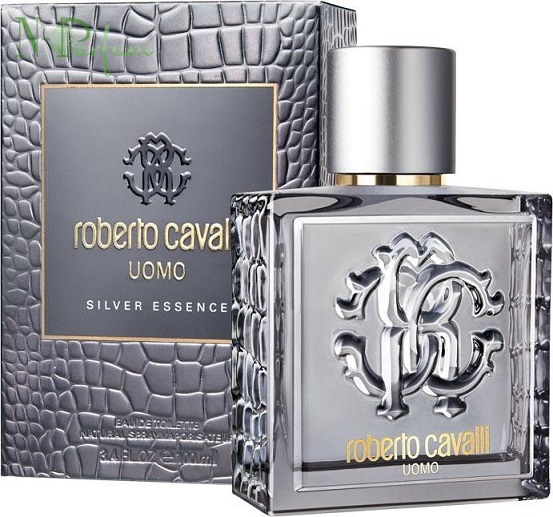 Roberto cavalli uomo silver cheap essence price