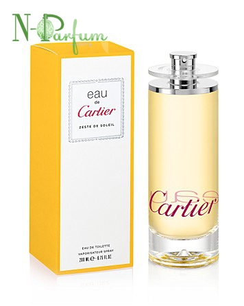 cartier zeste de soleil 200ml