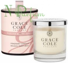 Свеча для дома ароматизированная "Инжир и Кедр" Grace Cole Wild Fig & Pink Cedar
