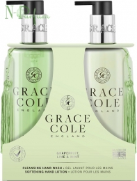Набор "Грейпфрут, лайм и мята" Grace Cole Hand Care Duo Grapefruit Lime & Mint