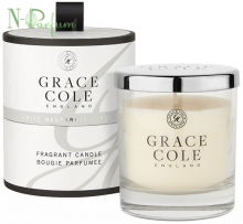 Свеча для дома ароматизированная "Белый нектарин и груша" Grace Cole White Nectarine & Pear