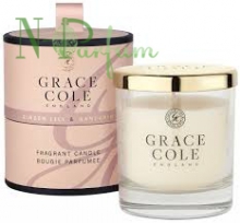 Свеча для дома ароматизированная "Имбирная лилия и мандарин" Grace Cole Ginger Lily & Mandarin