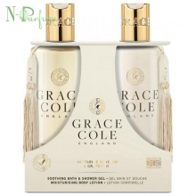 Набор "Нектарин и грейпфрут" Grace Cole Body Care Duo Nectarine Blossom & Grapefruit
