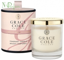 Свеча для дома ароматизированная "Ваниль и Пион" Grace Cole Vanilla Blush & Peony