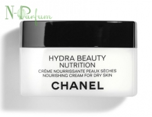 Питательный и защитный крем для сухой кожи Chanel Hydra Beauty Cream Nutrition