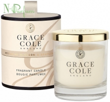 Свеча для дома ароматизированная "Нектарин и грейпфрут" Grace Cole Nectarine Blossom & Grapefruit